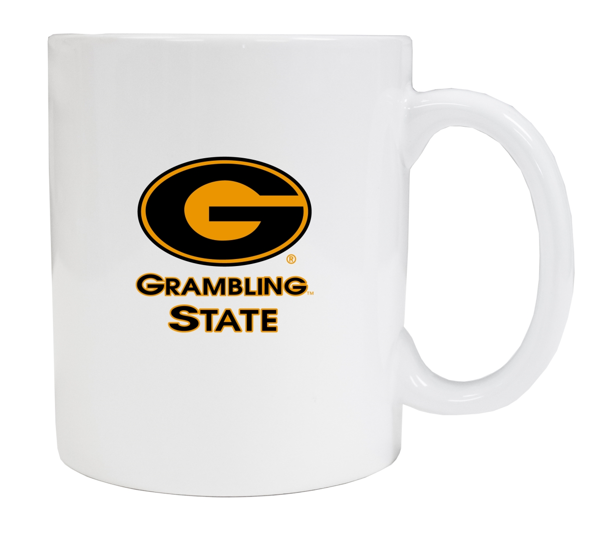 Picture of R & R Imports MUG2-C-GRAM19 W Grambling University Bulldogs White Ceramic Coffee Mug - Pack of 2