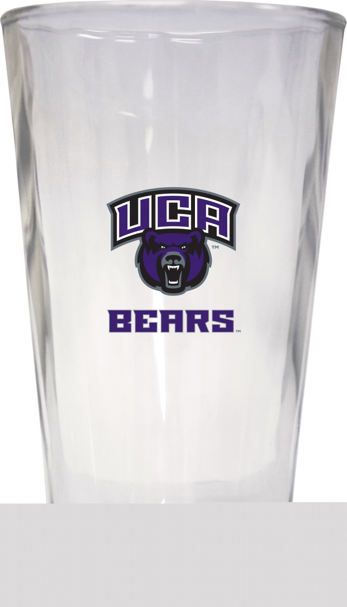 Picture of R & R Imports PNT2-C-ARC19 16 oz Central Arkansas Bears Pint Glass - Pack of 2
