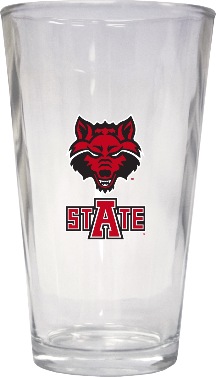 Picture of R & R Imports PNT2-C-ARS19 16 oz Arkansas State Pint Glass - Pack of 2