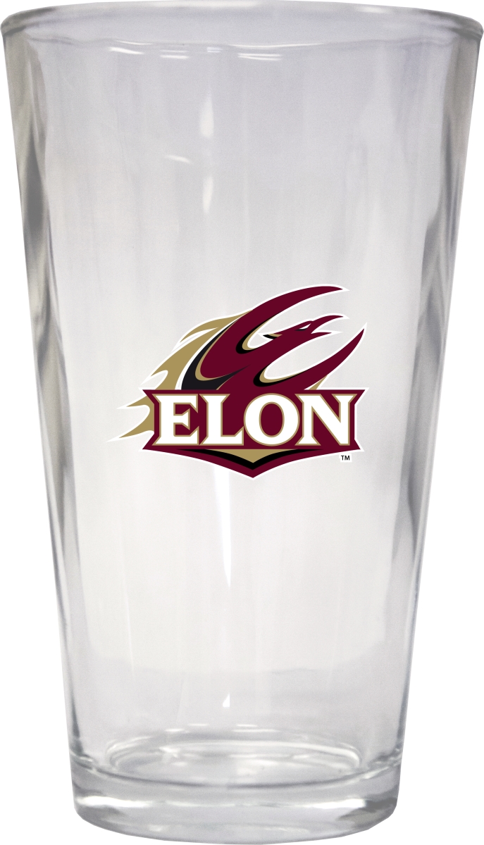 Picture of R & R Imports PNT2-C-ELON19 16 oz Elon University Pint Glass - Pack of 2