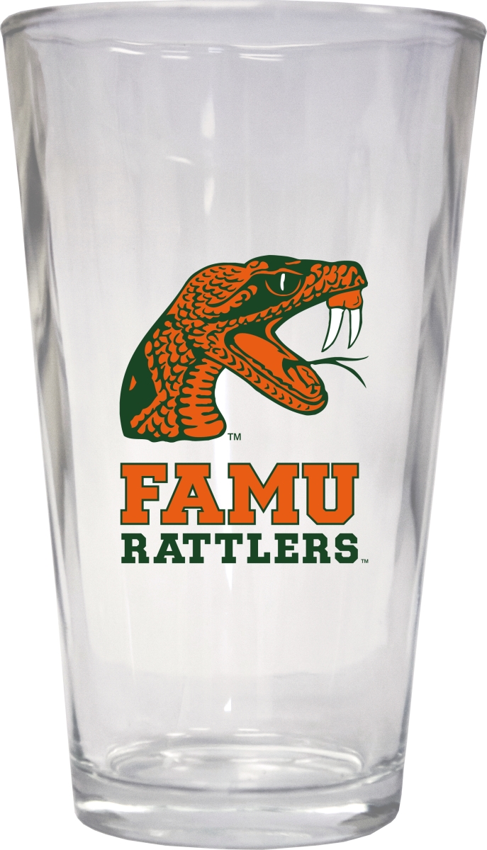 Picture of R & R Imports PNT2-C-FAM19 16 oz Florida A&M Rattlers Pint Glass - Pack of 2