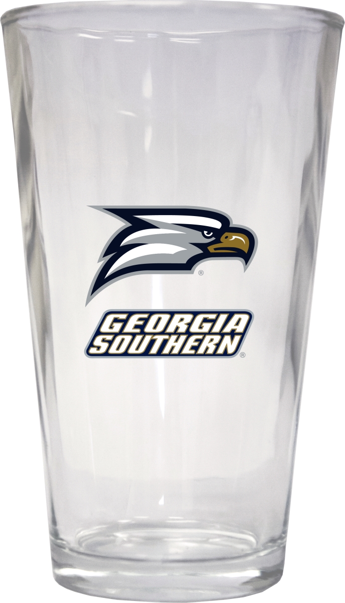 Picture of R & R Imports PNT2-C-GES19 16 oz Georgia Southern Eagles Pint Glass - Pack of 2