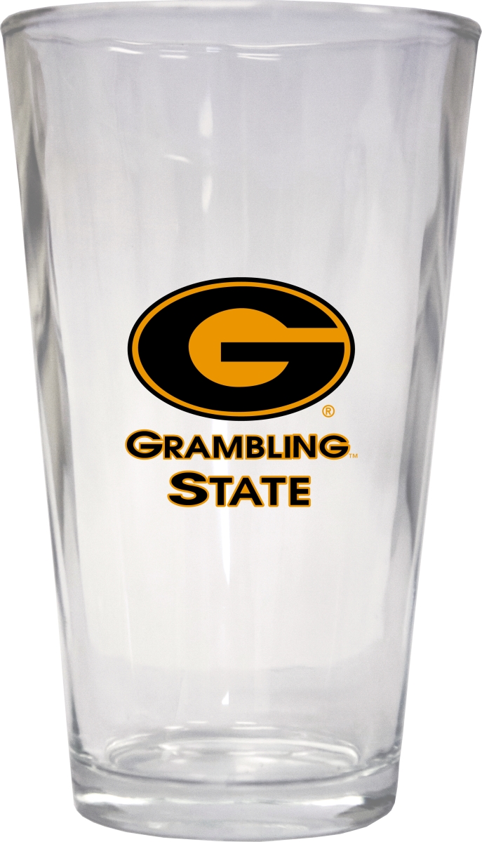 Picture of R & R Imports PNT2-C-GRAM19 16 oz Grambling University Bulldogs Pint Glass - Pack of 2