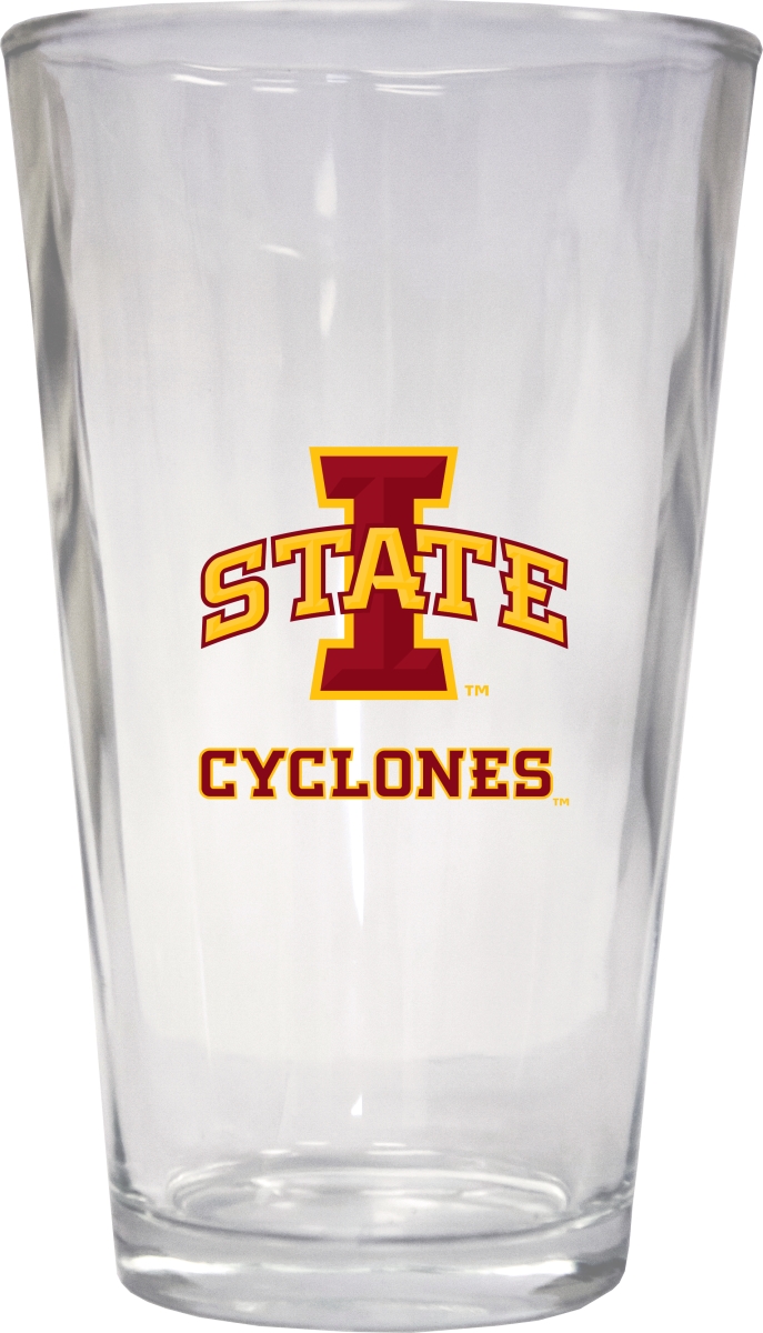 Picture of R & R Imports PNT2-C-IAS19 16 oz Iowa State Cyclones Pint Glass - Pack of 2