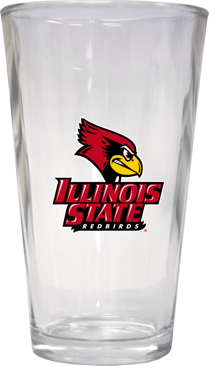 Picture of R & R Imports PNT2-C-ILS19 16 oz Illinois State Redbirds Pint Glass - Pack of 2