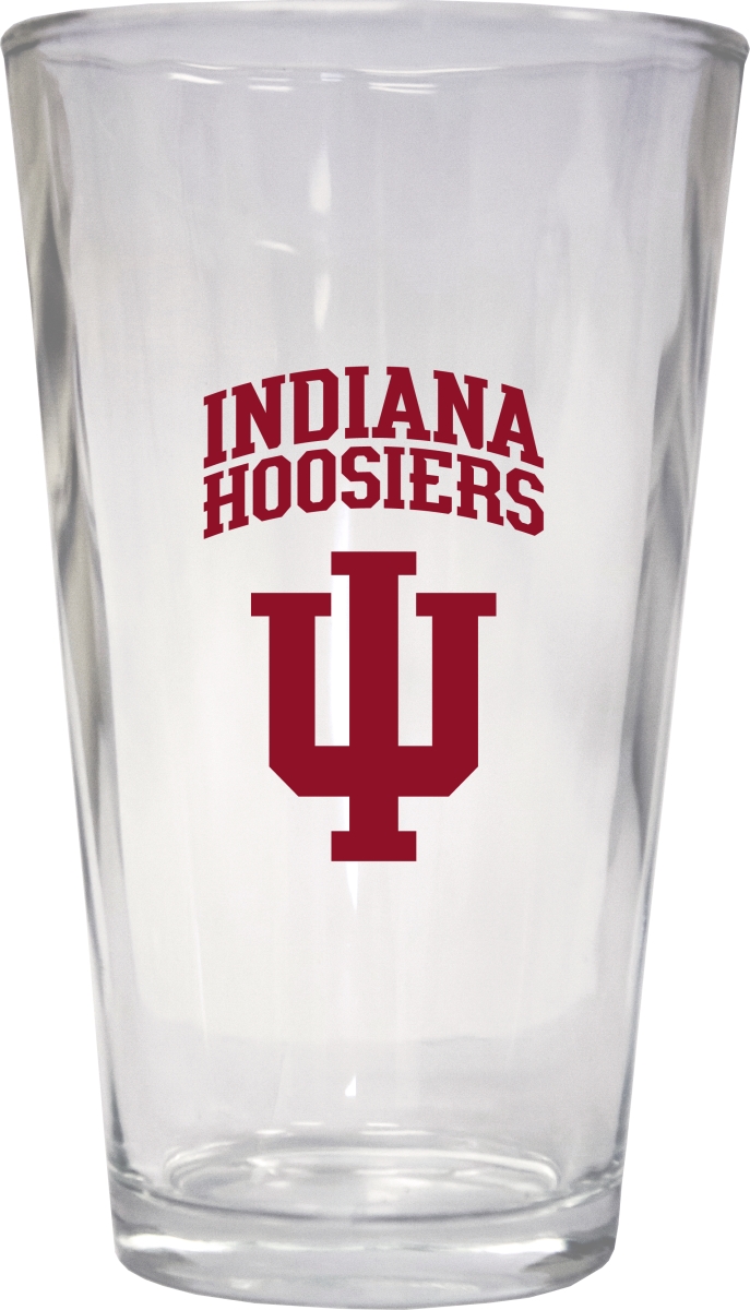 Picture of R & R Imports PNT2-C-IND19 16 oz Indiana Hoosiers Pint Glass - Pack of 2
