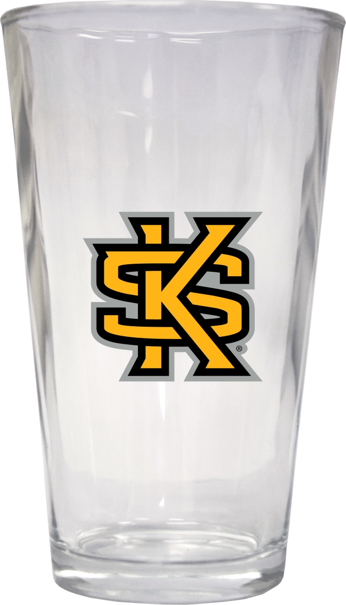 Picture of R & R Imports PNT2-C-KENN19 16 oz Kennesaw State Unviersity Pint Glass - Pack of 2