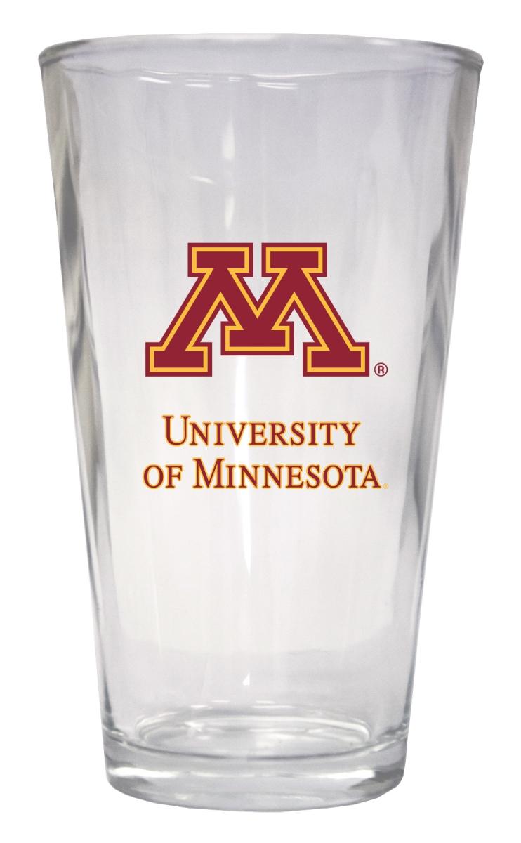 Picture of R & R Imports PNT2-C-MIN19 16 oz Minnesota Gophers Pint Glass - Pack of 2