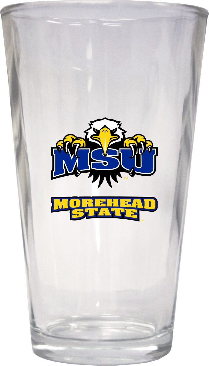 Picture of R & R Imports PNT2-C-MORE19 16 oz Morehead State University Pint Glass - Pack of 2