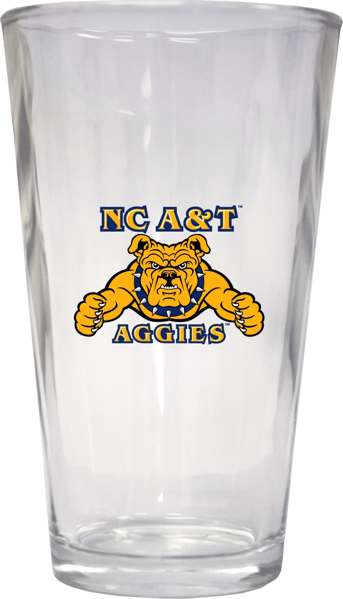 Picture of R & R Imports PNT2-C-NCAT19 16 oz North Carolina A&T State Aggies Pint Glass - Pack of 2