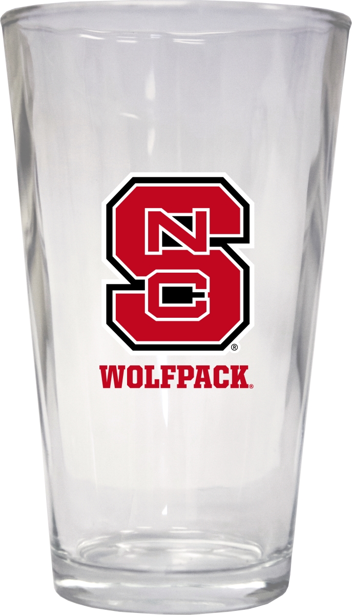Picture of R & R Imports PNT2-C-NCS19 16 oz NC State Wolfpack Pint Glass - Pack of 2