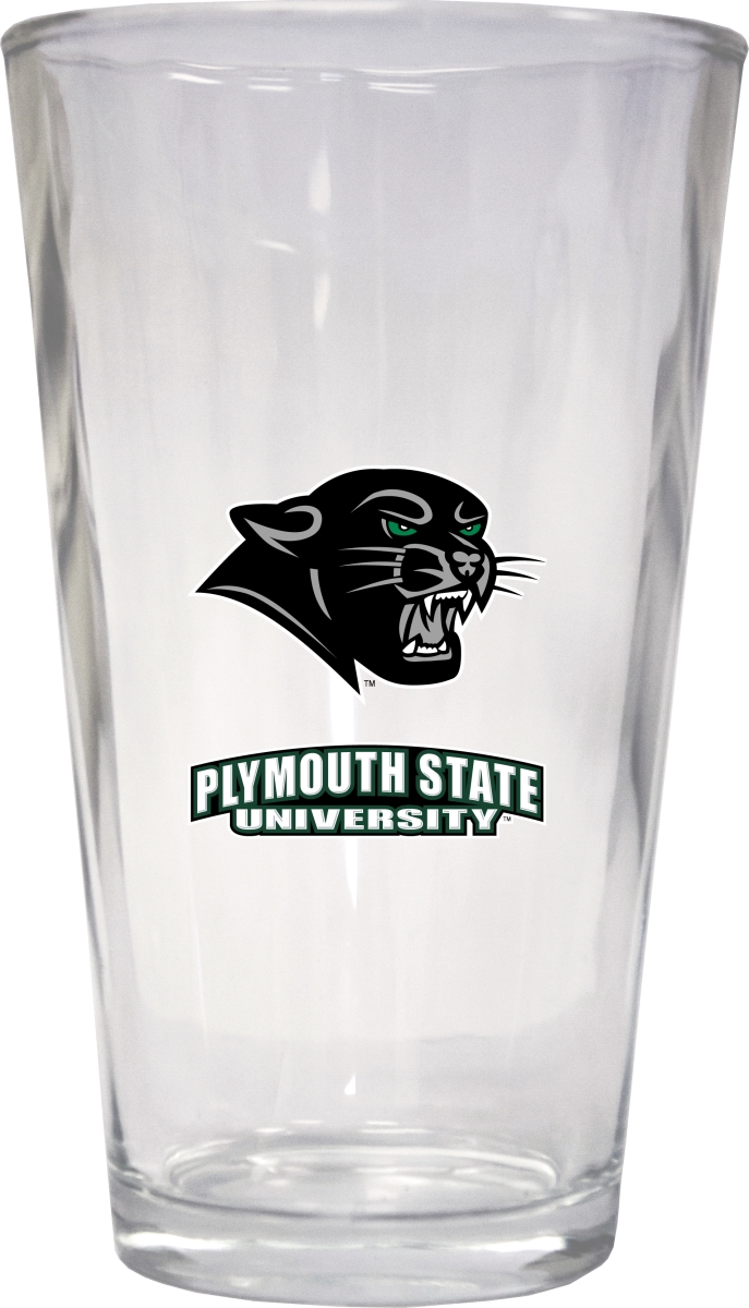 Picture of R & R Imports PNT2-C-PLY19 16 oz Plymouth State University Pint Glass - Pack of 2