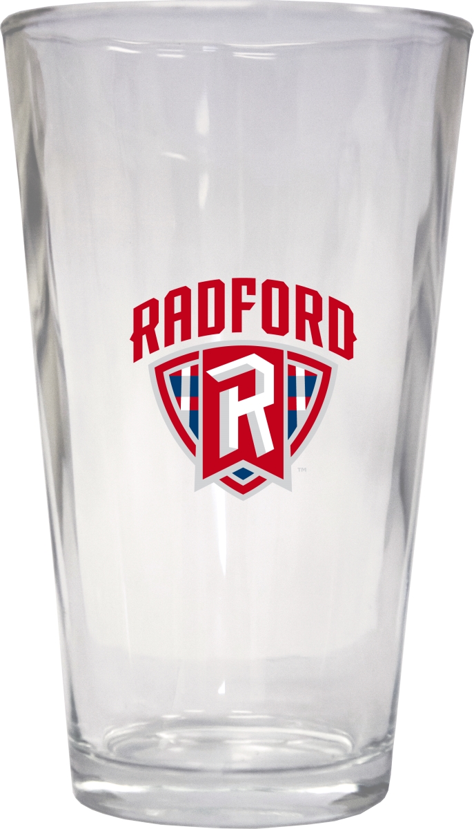 Picture of R & R Imports PNT2-C-RAD19 16 oz Radford University Highlanders Pint Glass - Pack of 2