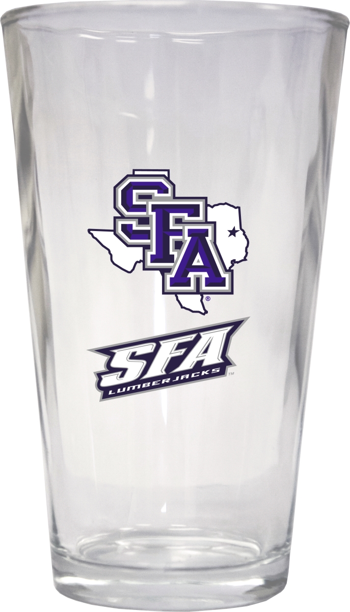 Picture of R & R Imports PNT2-C-SFA19 16 oz Stephen F. Austin State University Pint Glass - Pack of 2