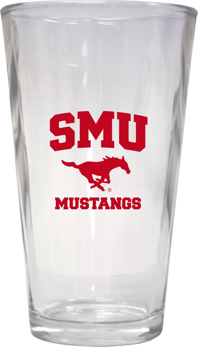 Picture of R & R Imports PNT2-C-SMU19 16 oz Southern Methodist University Pint Glass - Pack of 2