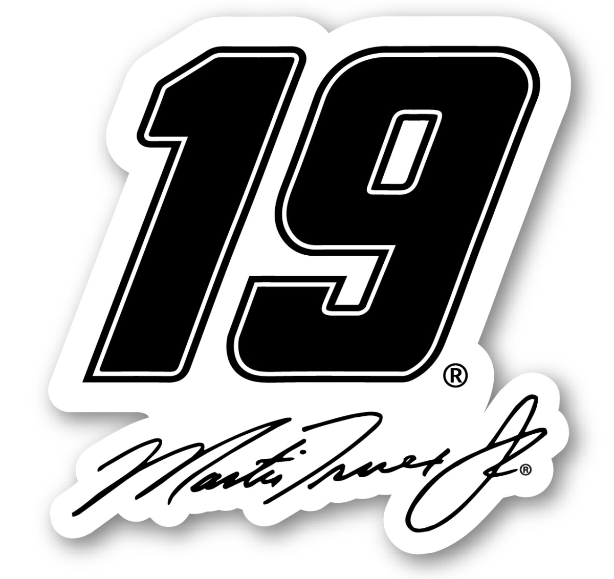 Picture of R & R Imports CST4-A-N-MT20 Martin Truex Jr. No.20 Acrylic Coaster - Pack of 4