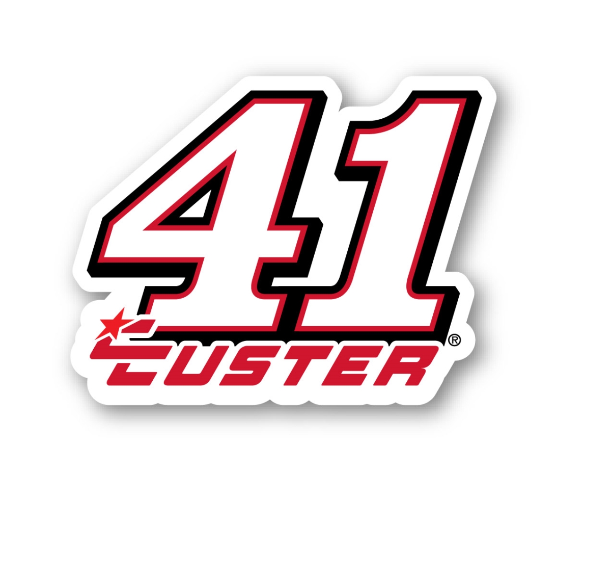Picture of R & R Imports CST4-A-N-CC20 Cole Custer No.20 Acrylic Coaster - Pack of 4