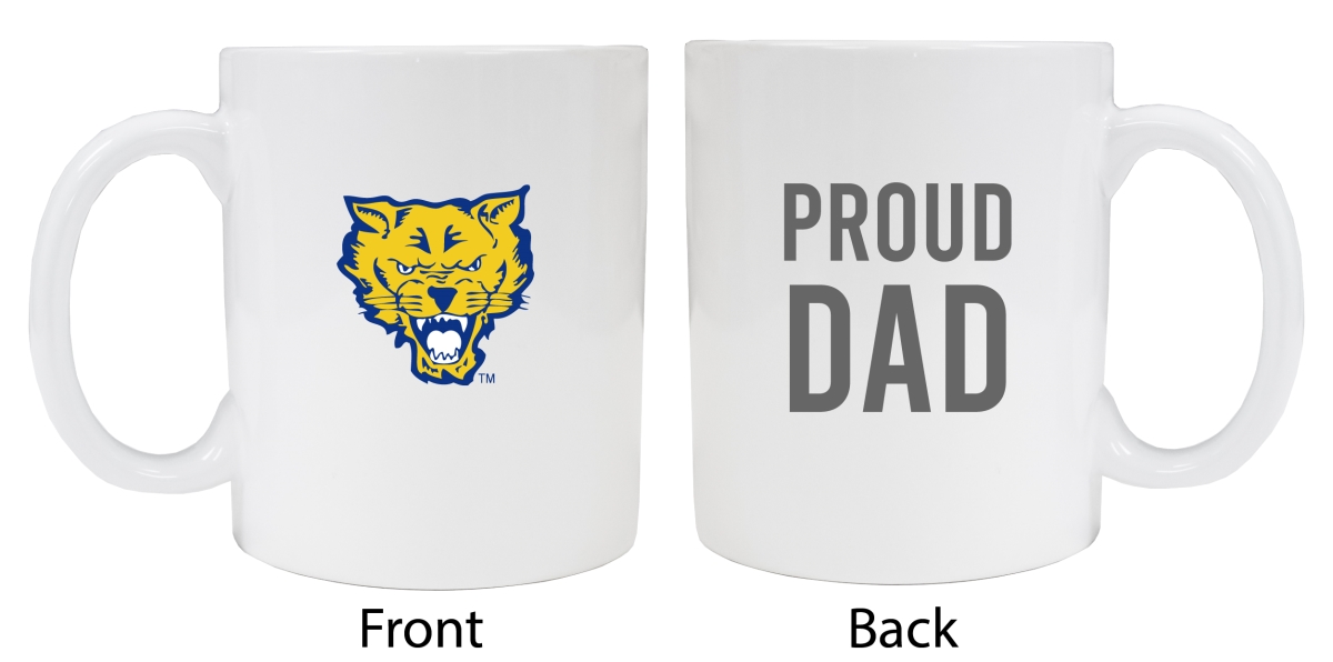 Picture of R & R Imports MUG2-C-FRTV20 DAD Fort Valley State University Proud Dad White Ceramic Coffee Mug - Pack of 2