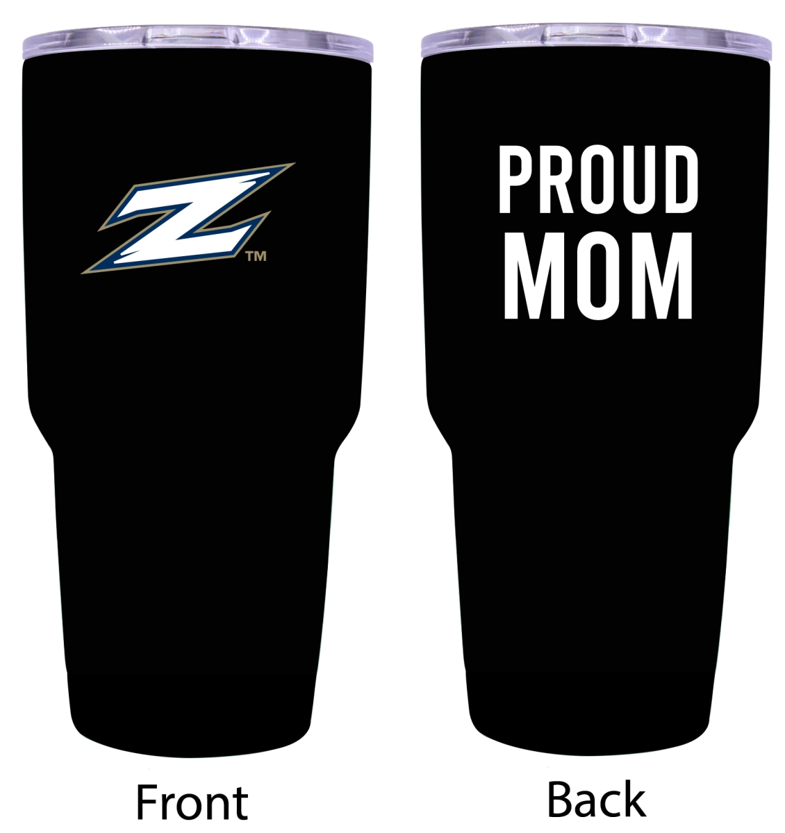 Picture of R & R Imports ITB-C-AKN20 MOM Akron Zips Proud Mom 20 oz Insulated Stainless Steel Tumblers