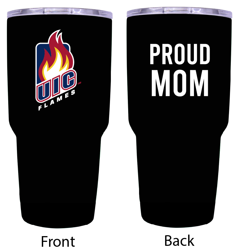 Picture of R & R Imports ITB-C-CHI20 MOM University of Illinois at Chicago Proud Mom 20 oz Insulated Stainless Steel Tumblers