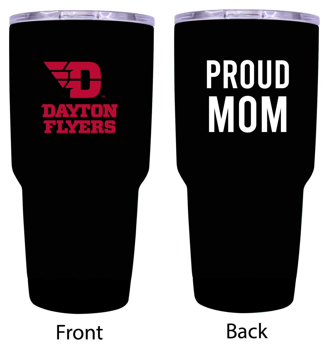 Picture of R & R Imports ITB-C-DAY20 MOM Dayton Flyers Proud Mom 20 oz Insulated Stainless Steel Tumblers