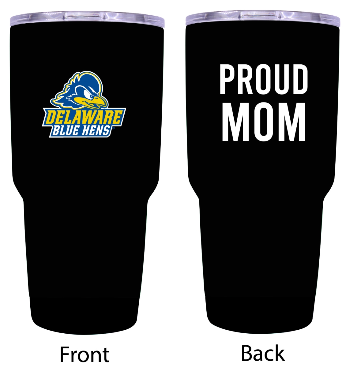 Picture of R & R Imports ITB-C-DEL20 MOM Delaware Blue Hens Proud Mom 20 oz Insulated Stainless Steel Tumblers