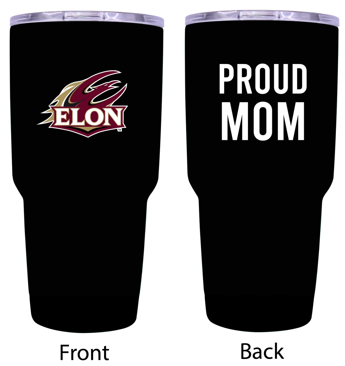 Picture of R & R Imports ITB-C-ELON20 MOM Elon University Proud Mom 20 oz Insulated Stainless Steel Tumblers