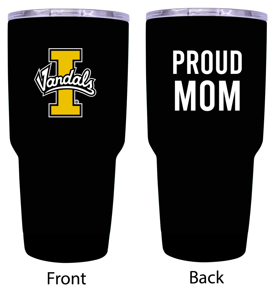 Picture of R & R Imports ITB-C-IDA20 MOM Idaho Vandals Proud Mom 20 oz Insulated Stainless Steel Tumblers