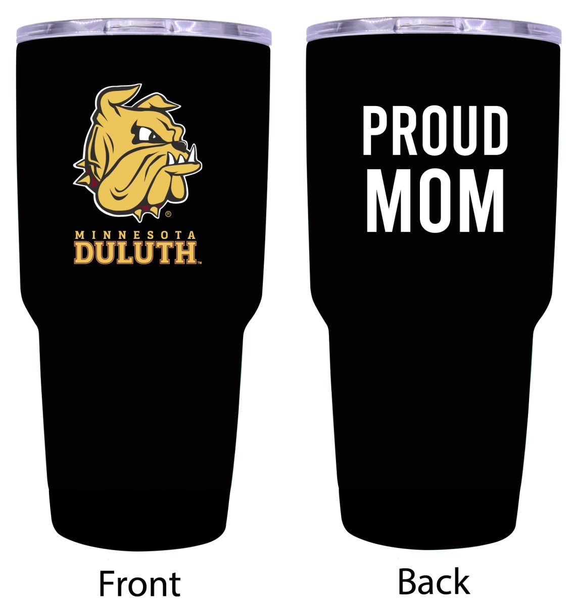 Picture of R & R Imports ITB-C-MND20 MOM Minnesota Duluth Bulldogs Proud Mom 20 oz Insulated Stainless Steel Tumblers