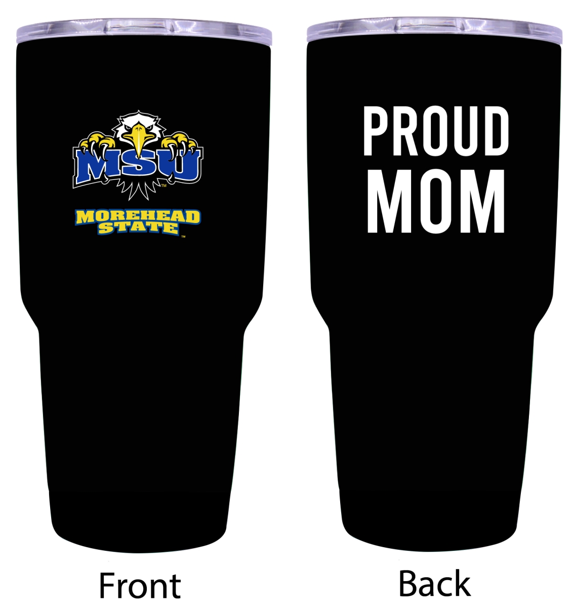 Picture of R & R Imports ITB-C-MORE20 MOM Morehead State University Proud Mom 20 oz Insulated Stainless Steel Tumblers