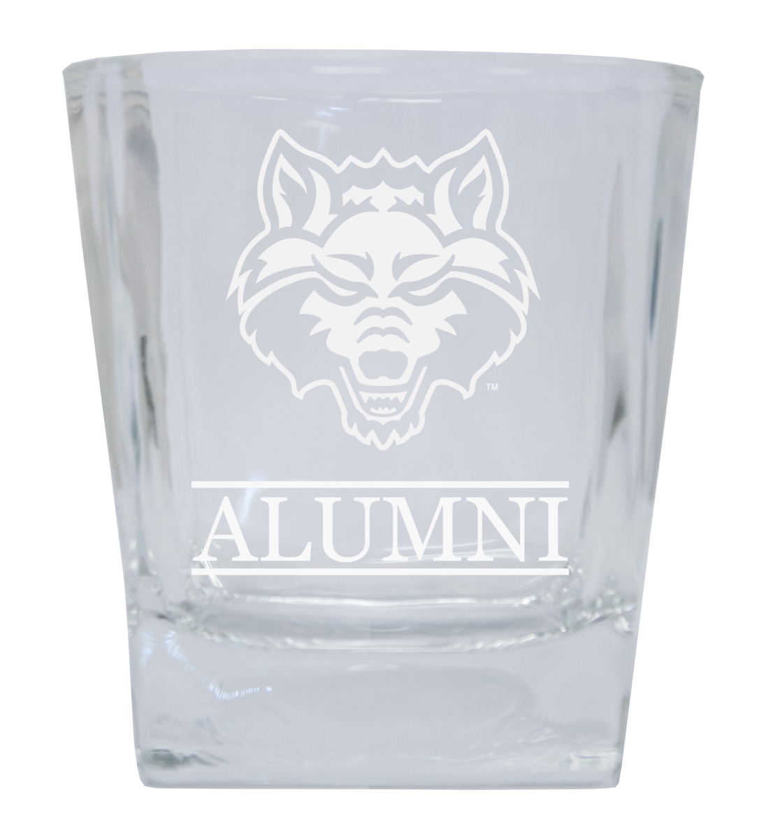 Picture of R & R Imports GLSGE-C-ARS20 ALUM Arkansas State Etched Alumni 5 oz Shooter Glass Tumbler