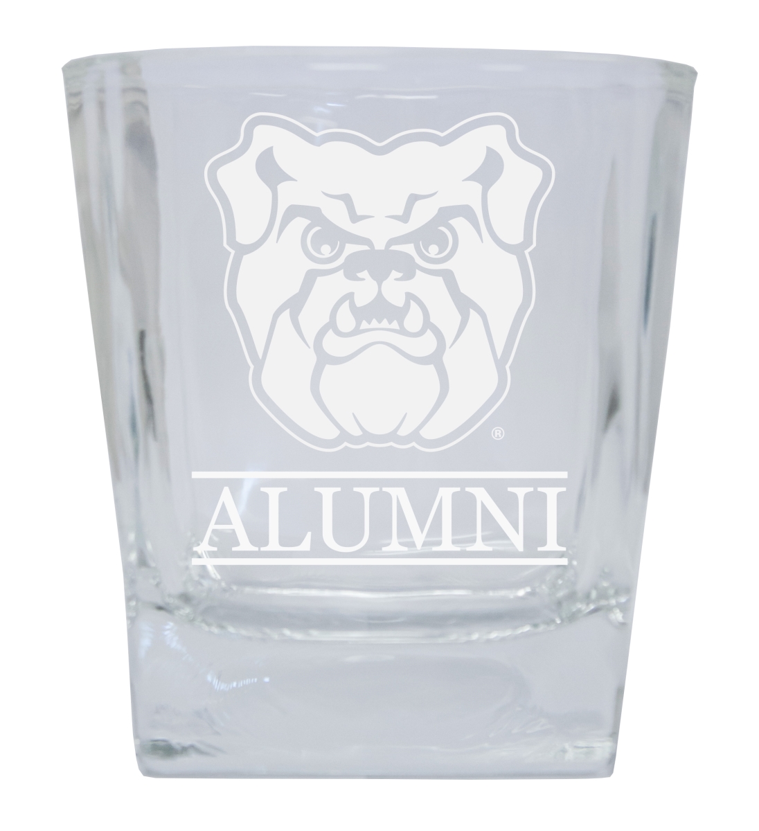 Picture of R & R Imports GLSGE-C-BUT20 ALUM Butler Bulldogs Etched Alumni 5 oz Shooter Glass Tumbler