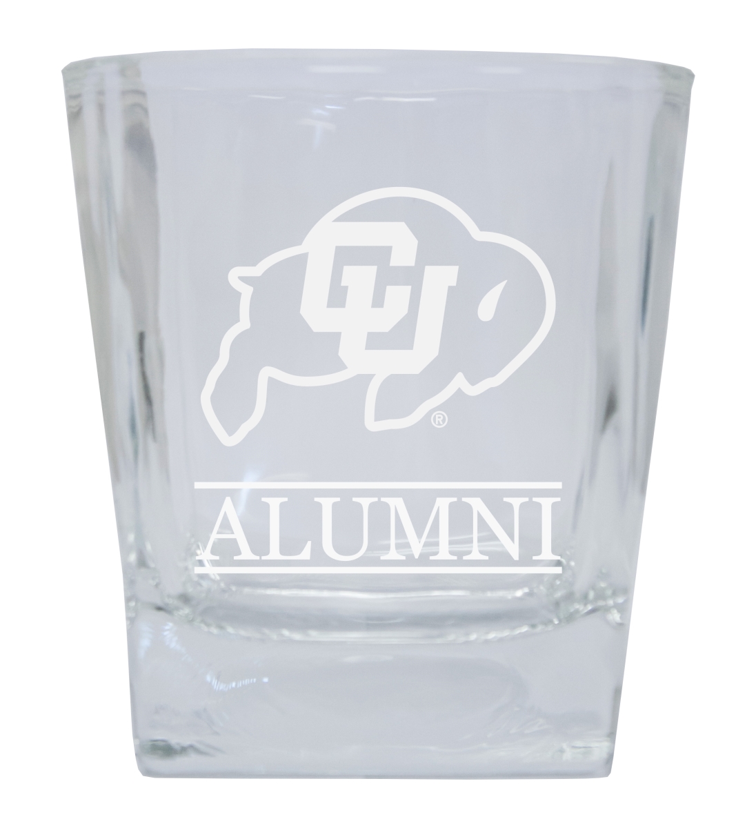 Picture of R & R Imports GLSGE-C-CO20 ALUM Colorado Buffaloes Etched Alumni 5 oz Shooter Glass Tumbler