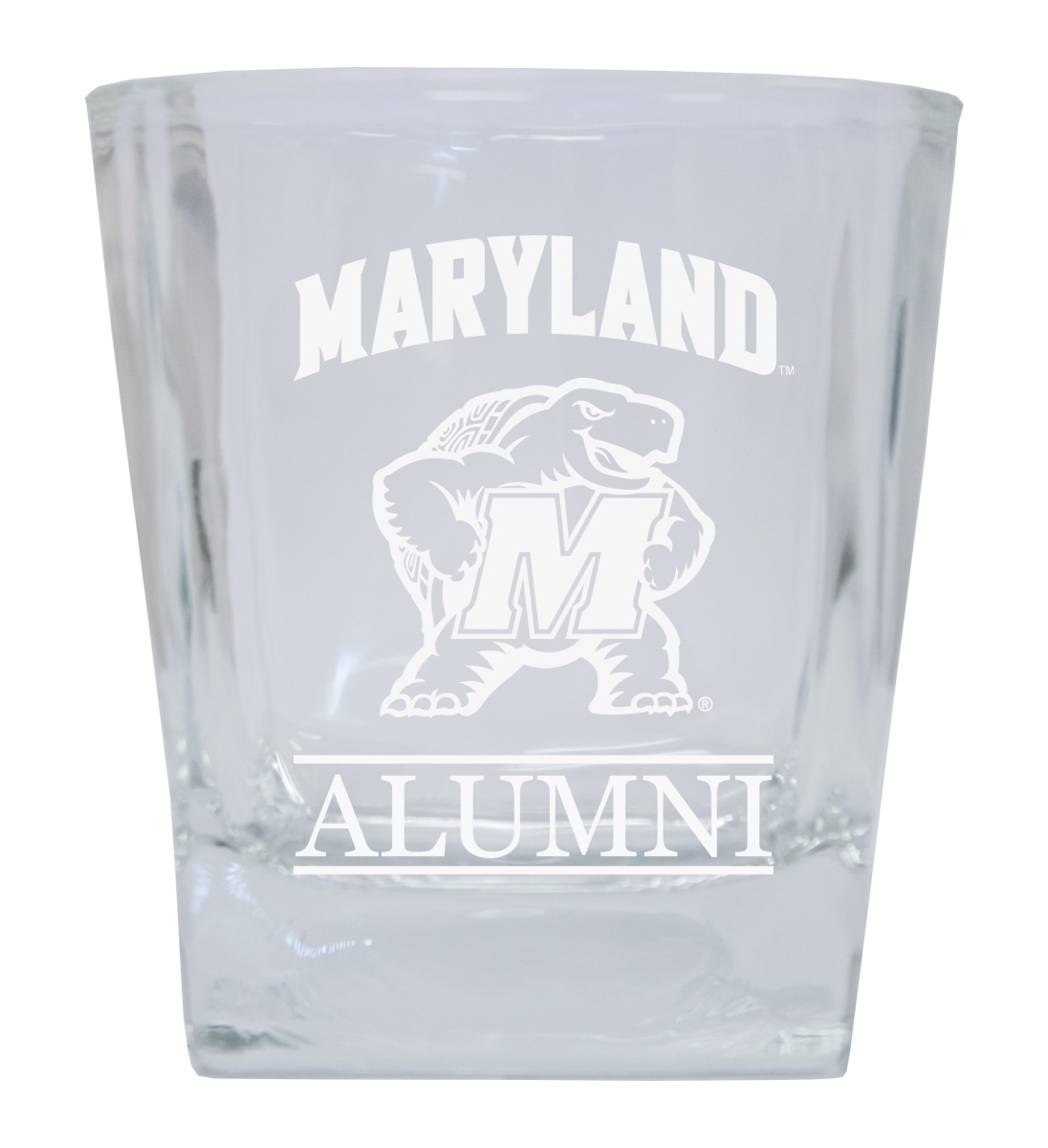 Picture of R & R Imports GLSGE-C-MD20 ALUM Maryland Terrapins Etched Alumni 5 oz Shooter Glass Tumbler