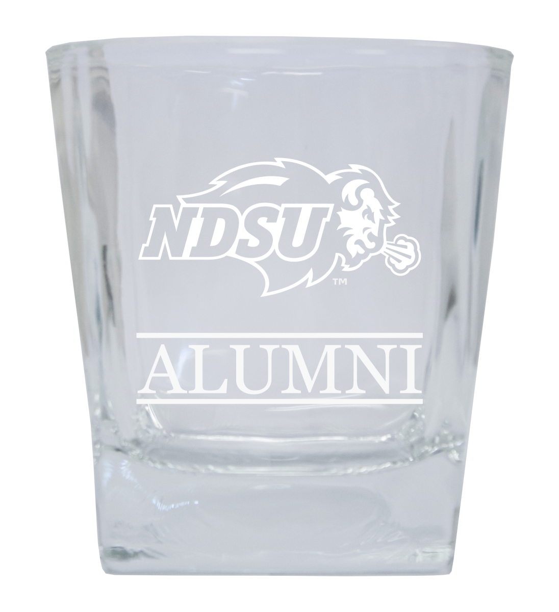 GLTB-C-NDS20 ALUM North Dakota State Bison 8 oz Etched Alumni Glass Tumbler -  R & R Imports