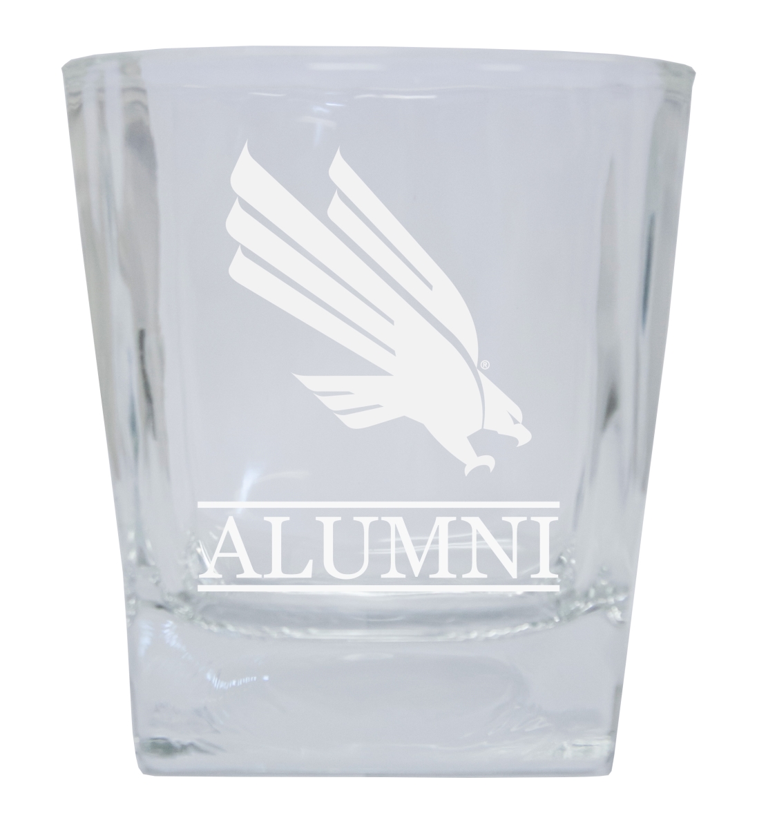 North Texas 8 oz Etched Alumni Glass Tumbler -  R & R Imports, R&441288