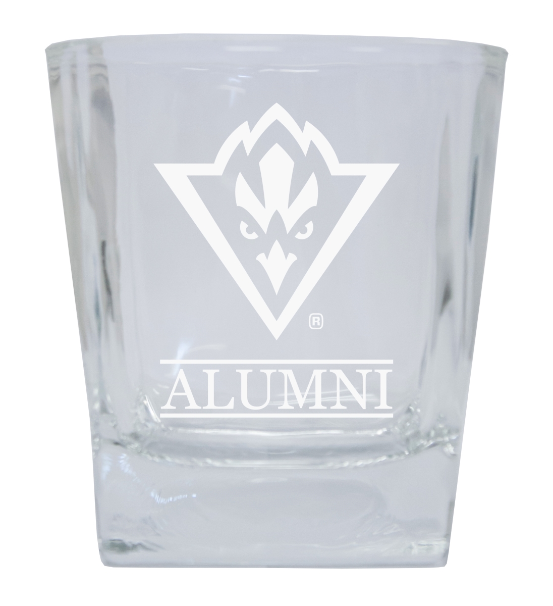 GLTB-C-UNCW20 ALUM North Carolina Wilmington Seahawks 8 oz Etched Alumni Glass Tumbler -  R & R Imports