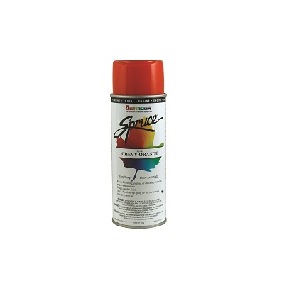 16 oz Enamel Spruce Engine Paint, Chevy Orange