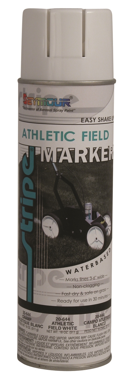 20 oz Inverted Tip Athletic Marking Paint, White