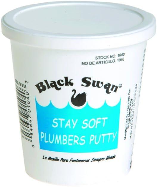 Picture of Black Swan BSW1043 3 lbs Stay Soft Plumbers Putty