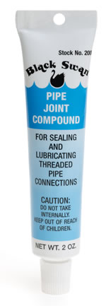 Picture of Black Swan BSW2008 Pipe Joint Compound - Pint Size