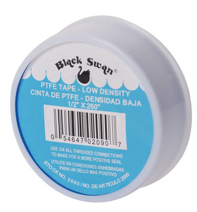 0.5 x 520 in. Low Density PTFE Tape