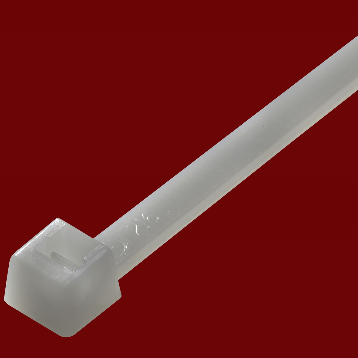 Picture of Act Fastening Solution ACAL-06-18-9-C 6 in. 18 lbs Cable Tie&#44; Natural & White - 100 per Bag