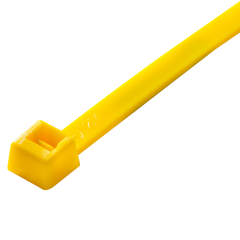 Picture of Act Fastening Solution ACAL-07-50-4-C 7 in. 50 lbs Cable Tie, Yellow - 100 per Bag