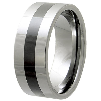 Ceramic Band Ring Size - 9