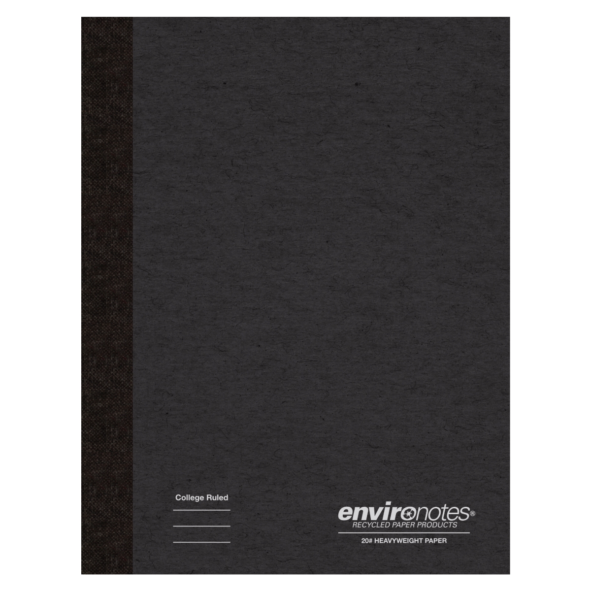 Roaring Spring 77282 Earthtones Recycled Composition Notebook, 9.75 x 7.5 in., College Ruled with Margin, Assorted Covers - 20 lbs