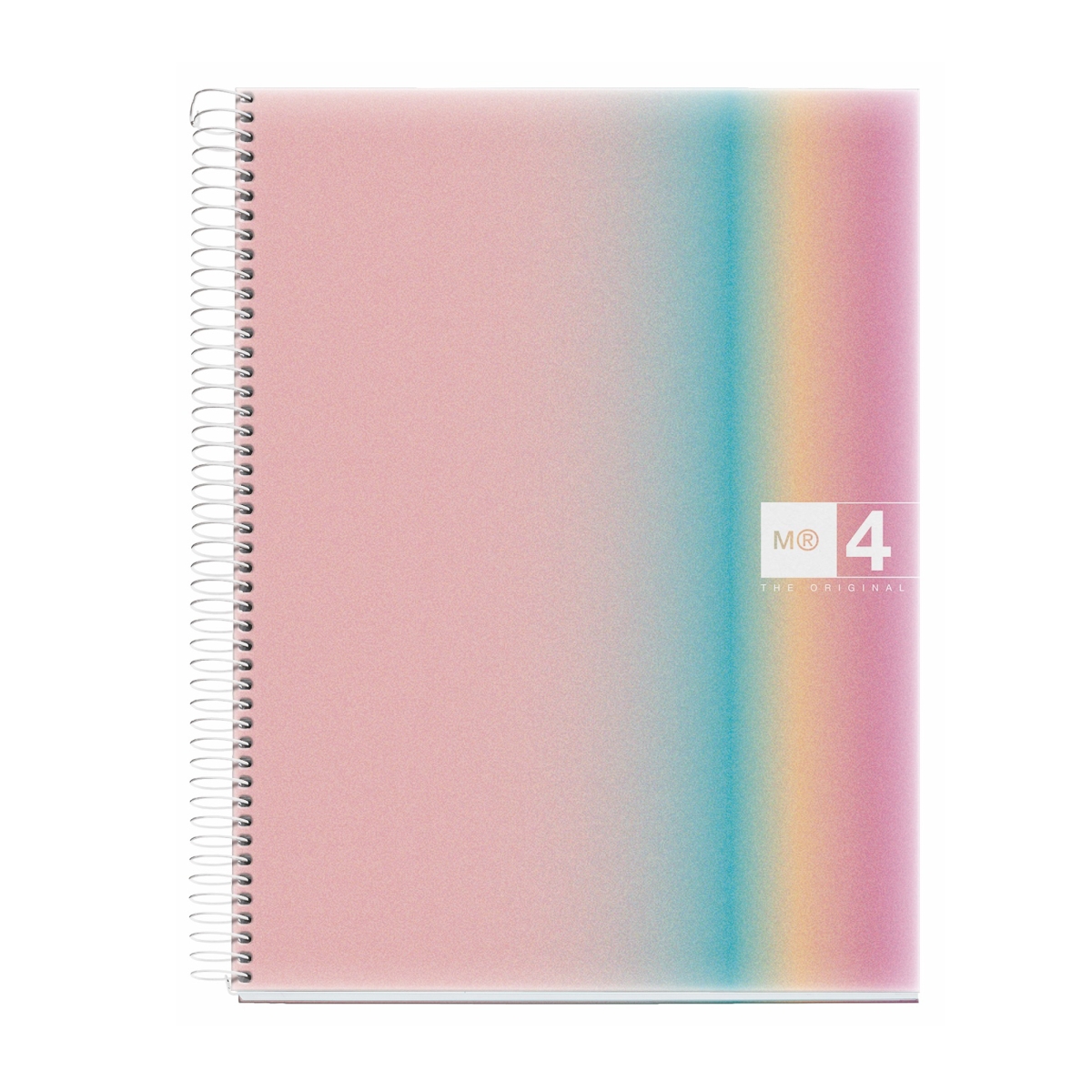 44720 Aurora West Bay Poly Cover 4-Subject Notebook, 120 Sheets, US Lined