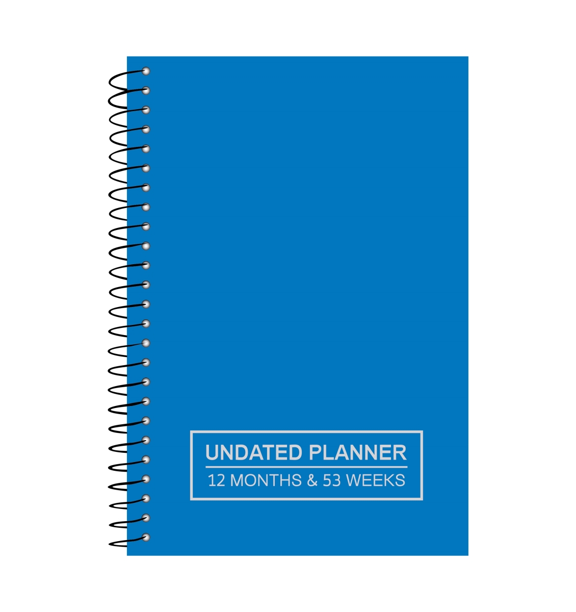 Roaring Spring 11249 Undated Planner, 8 x 5.5 in., Monthly & Weekly Format