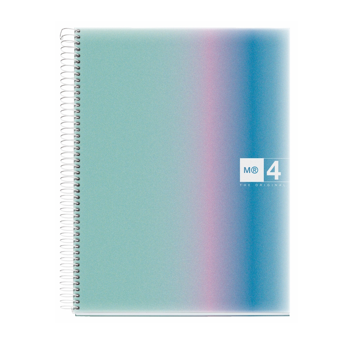 49006 Aurora Santorini Poly Cover 4-Subject Notebook, 120 Sheets, US Lined