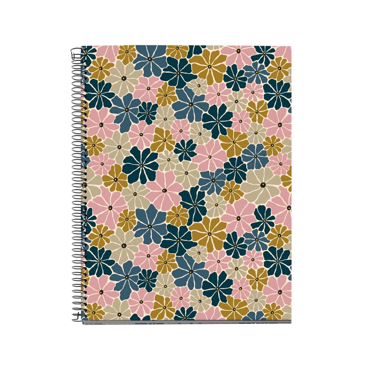 4405 Boho Essence Cardboard 4-Subject Notebook, 120 Sheets, US Lined